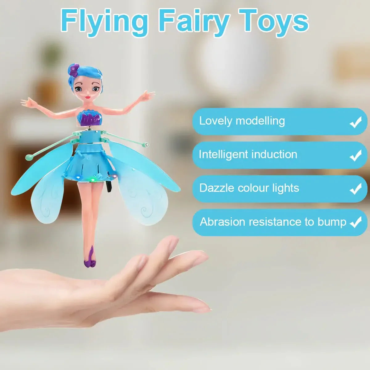 Magical Flying Fairy Princess Doll