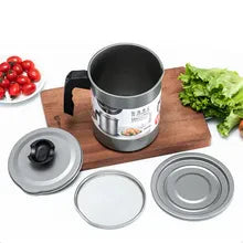 Cooking Oil Strainer Pot