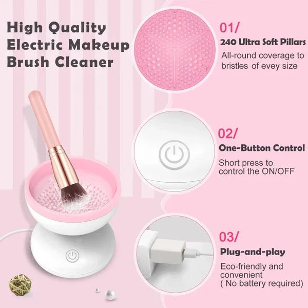 Makeup Brush Cleaner Machine - Electric