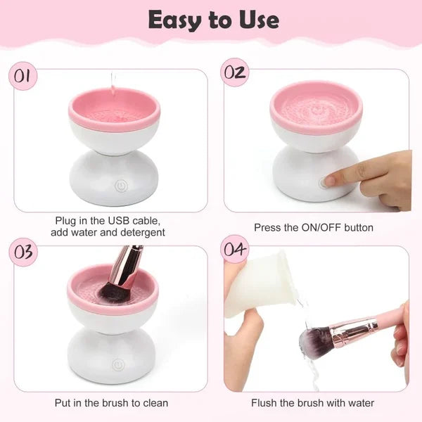 Makeup Brush Cleaner Machine - Electric