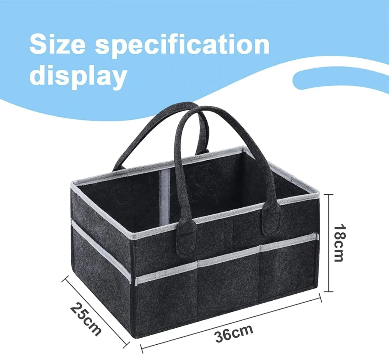 Baby Caddy Diaper Organizer Bag