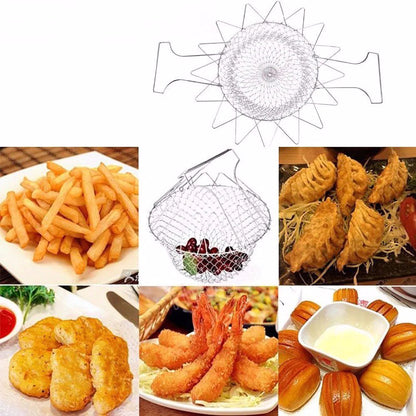 Multi-functional Stainless Steel Cooking Basket