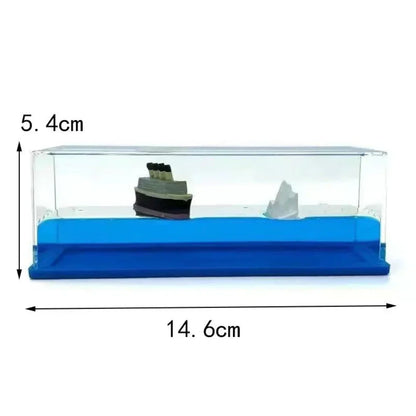 Unsinkable Titanic Cruise Ship Car Dashboard Accessory