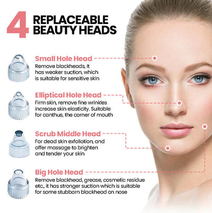 Rechargeable 4-in-1 Blackhead Removal Device