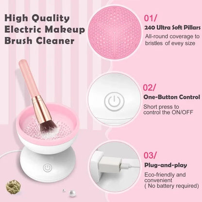 Makeup Brush Cleaner Machine - Electric