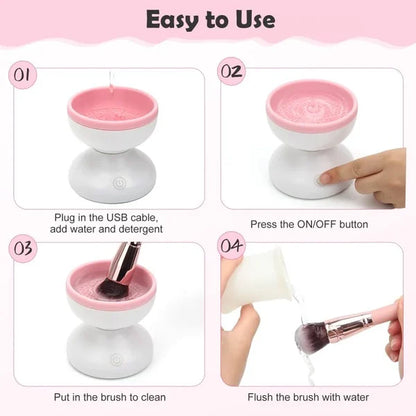 Makeup Brush Cleaner Machine - Electric
