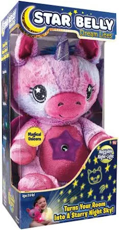 Star Projector Belly Dream Lites Plush Toy